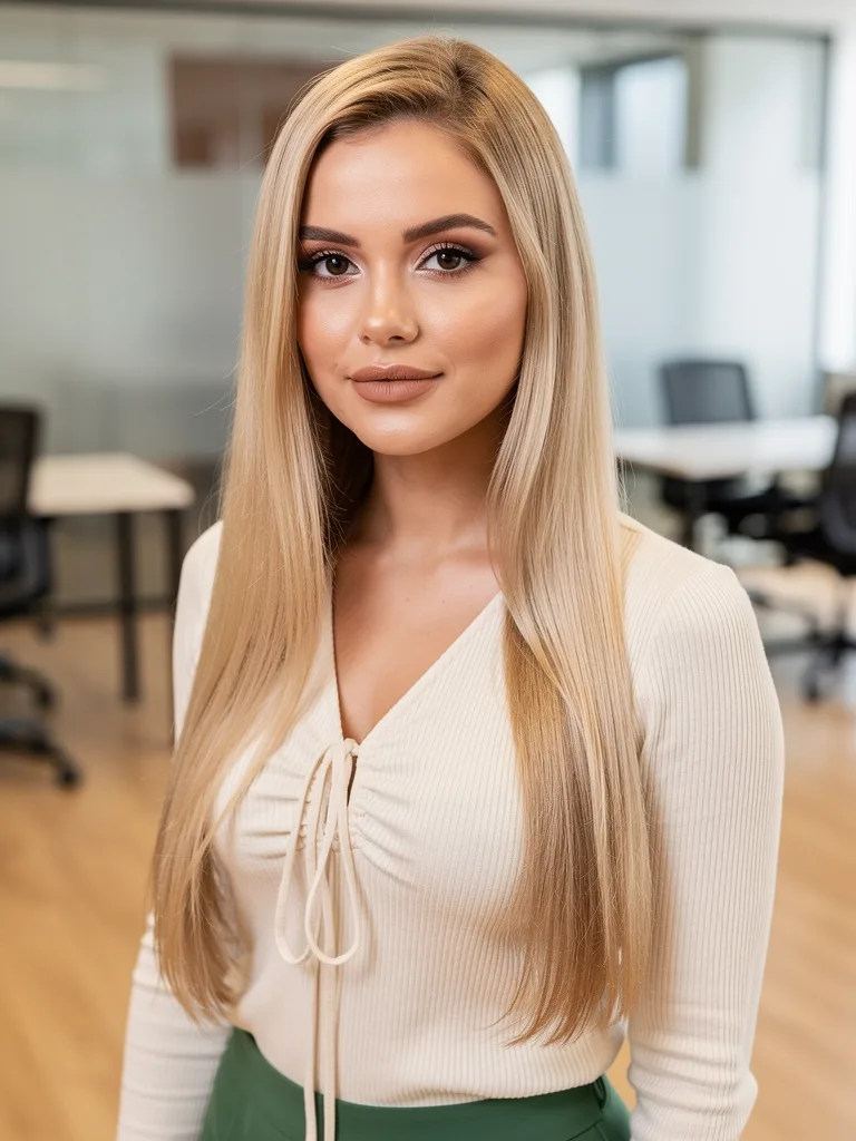 50 Stunning Straight Hairstyles for Oval Faces That Prove Sleek Never Looked Better